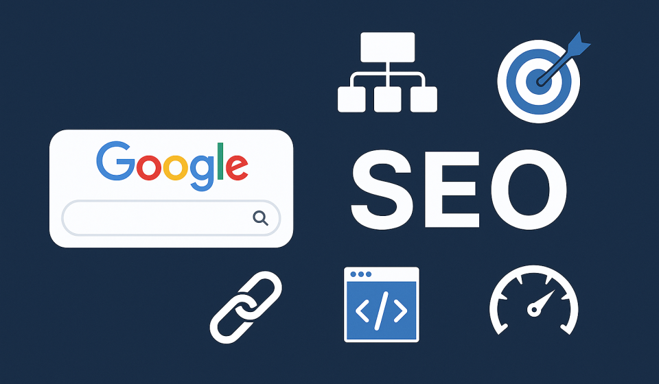 Як просунути сайт у Google у 2025 році: актуальні стратегії SEO Хостинг-панель з інструментами управління сервером і сайтом