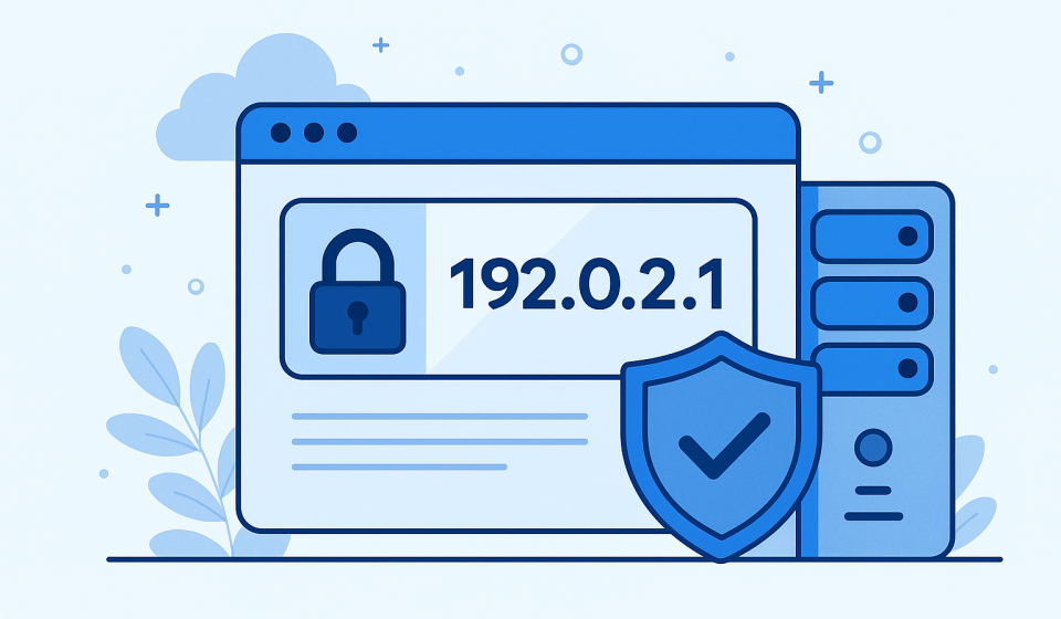 Що таке виділений IP для сайту і чи потрібен він вам? Виділений IP-адрес сайту з замком та сервером на фоні