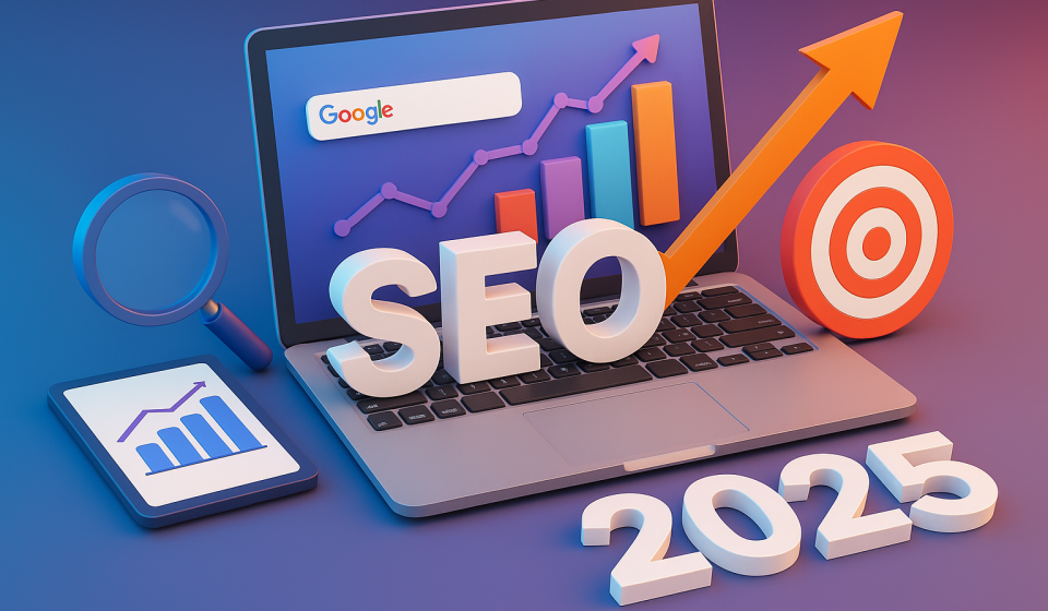 SEO оптимізація у 2025 році — аналітика, графіки та зростання позицій