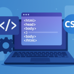 Інструменти веброзробки у 2025 році — ноутбук, код і технічні елементи